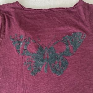 Zadig & Voltaire - Glitter Butterfly Tunisien Shirt